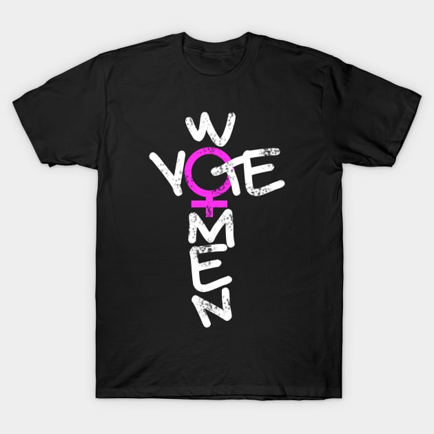 Vote Women T-Shirt by loeye